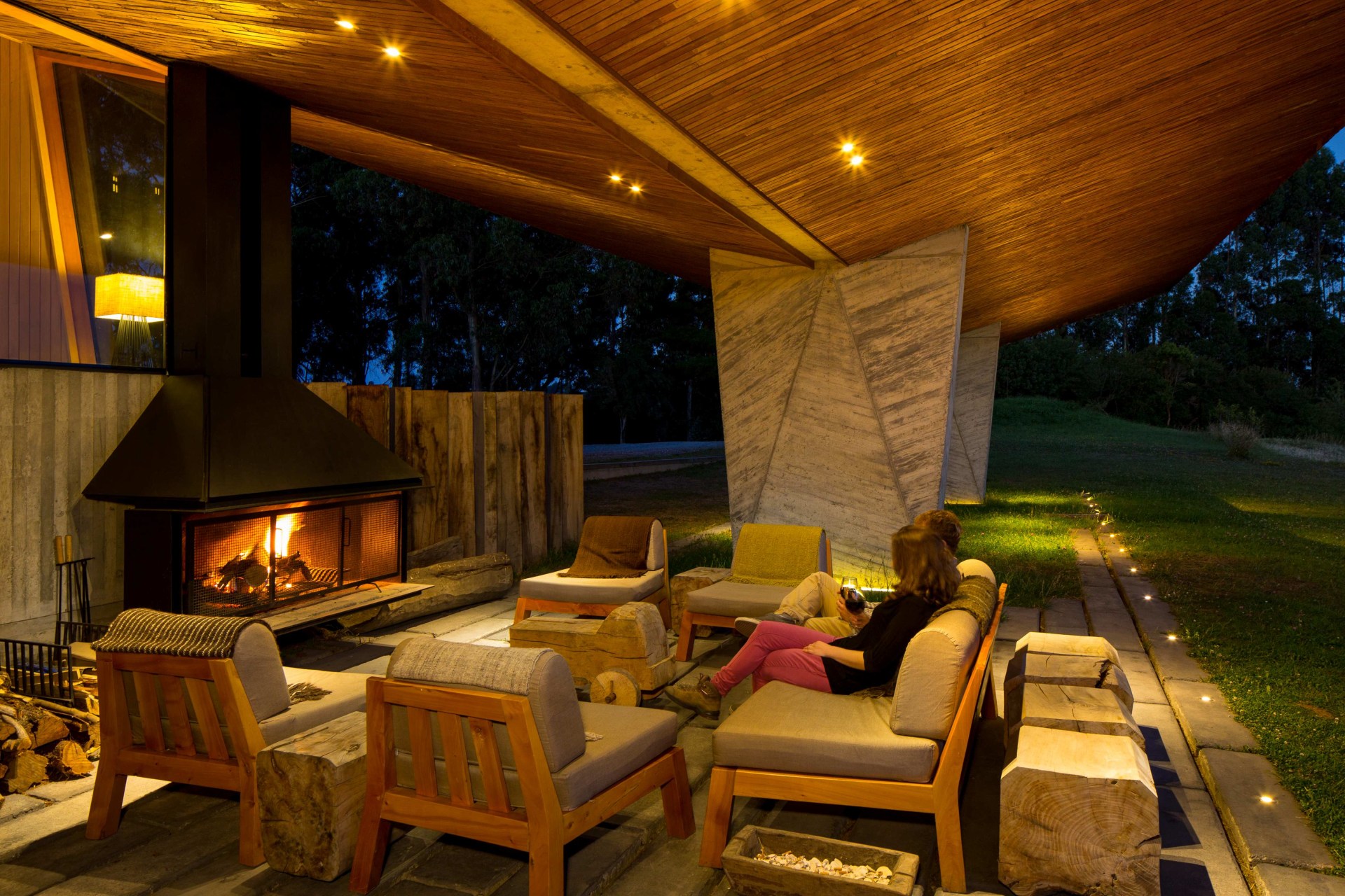 Kamin des Tierra Chiloé